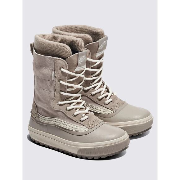 Vans Unisex M5.5 W7 Khaki/Marshmallow MTE Standard Waterproof Winter Boot BR16-8 - Picture 1 of 8